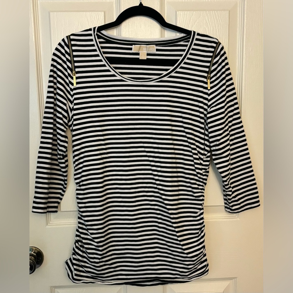Michael Kors 3/4 sleeve top, size large